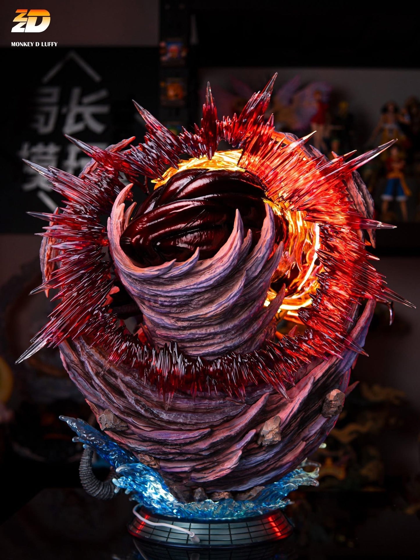 One Piece - ZZDD studio Red Roc Luffy with light effect