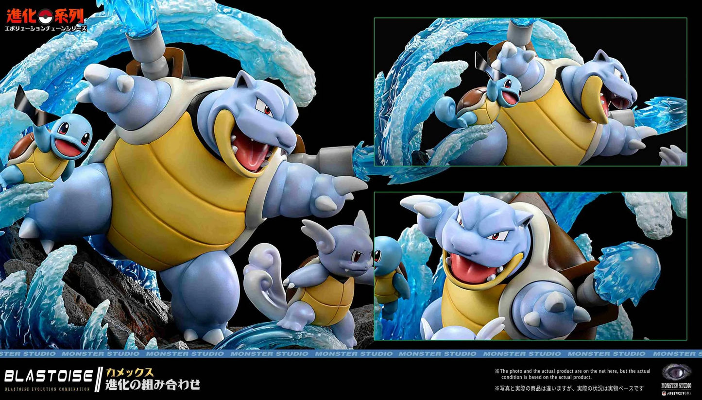 Pokemon - Monster Studio Blastoise Evolution