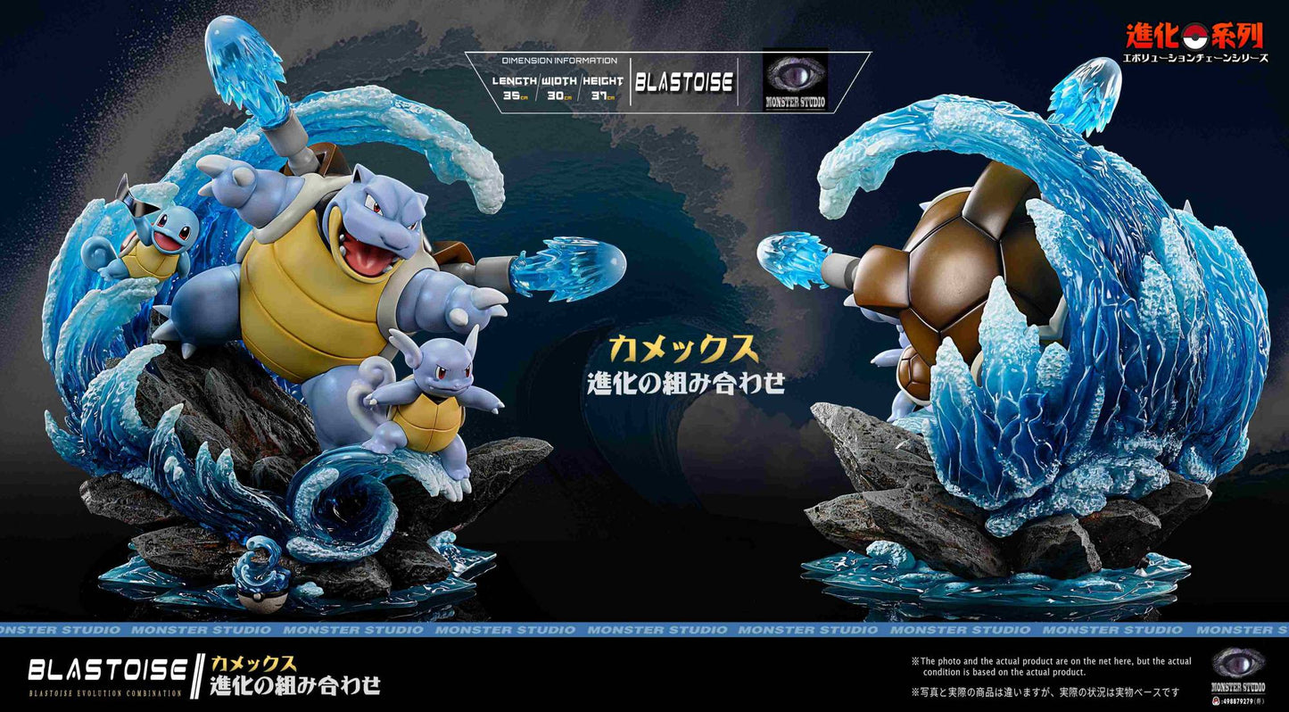 Pokemon - Monster Studio Blastoise Evolution