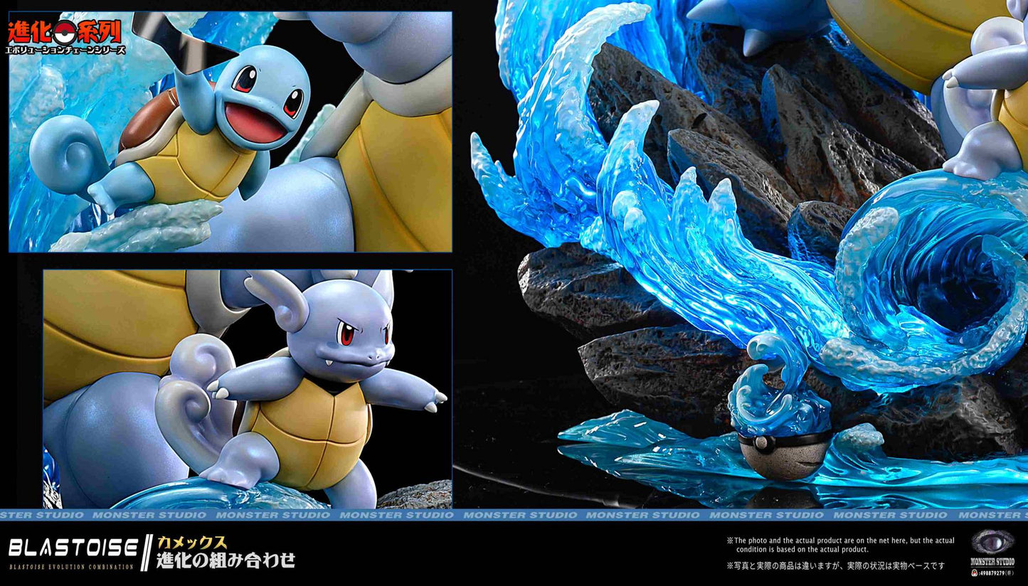 Pokemon - Monster Studio Blastoise Evolution