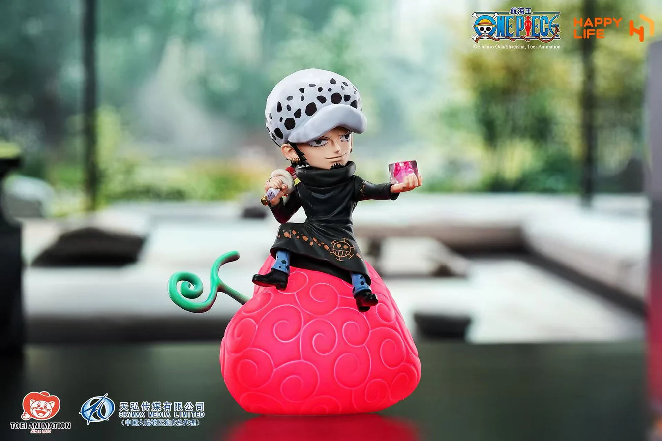 One Piece -  HAPPY LIFE Studio Devil Fruit Series Trafalgar Law Voice-Activated Night Lamp (Licensed)