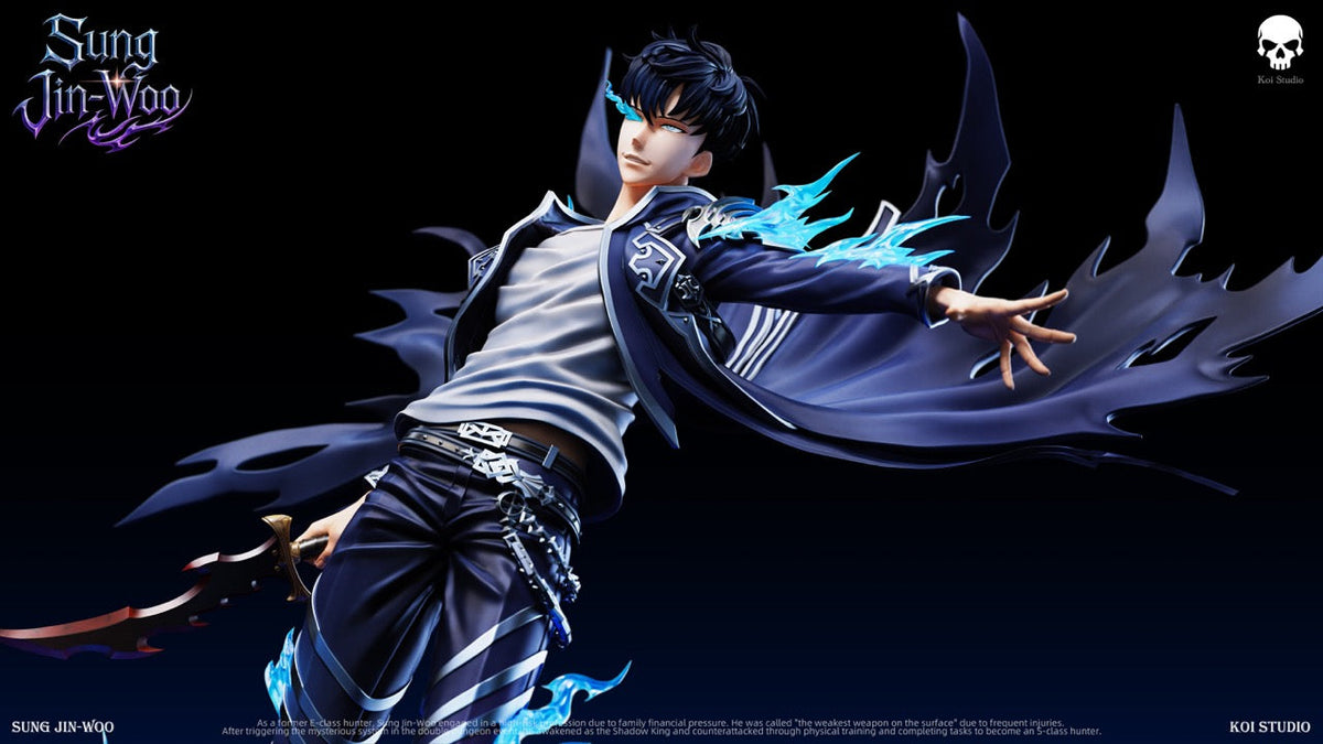 Solo Leveling KOI Studio Sung Jin Woo 1/6 LED resin statue - image 8