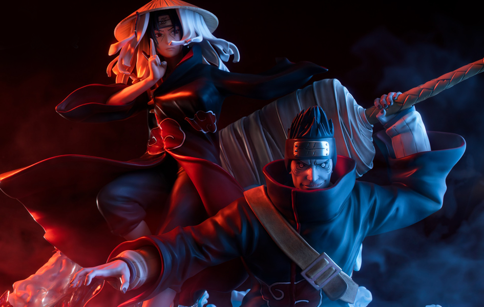 Infinity Studio Itachi and Kisame 1/6 statue - main view
