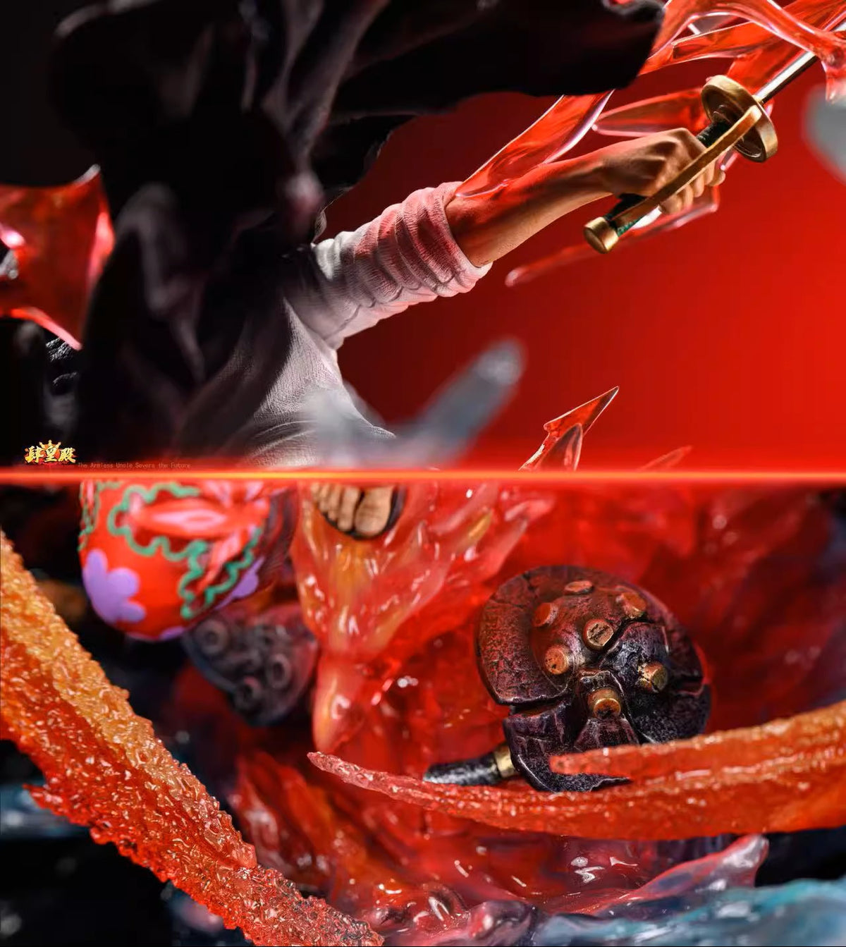 Kamusari Shanks resin statue