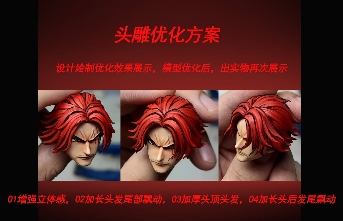 Kamusari Shanks resin statue