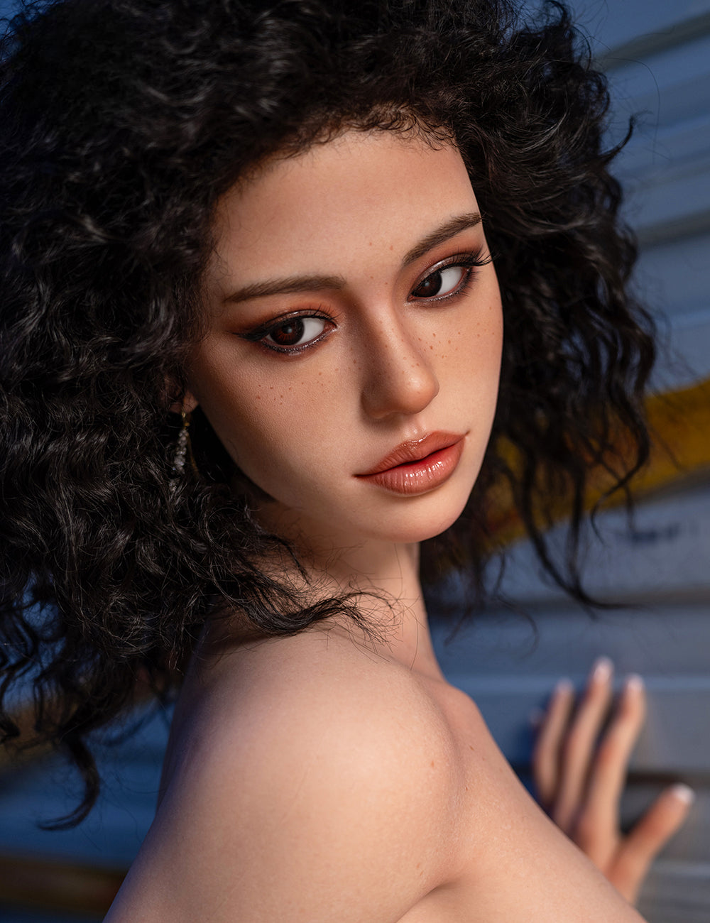 Tanya silicone doll portrait
