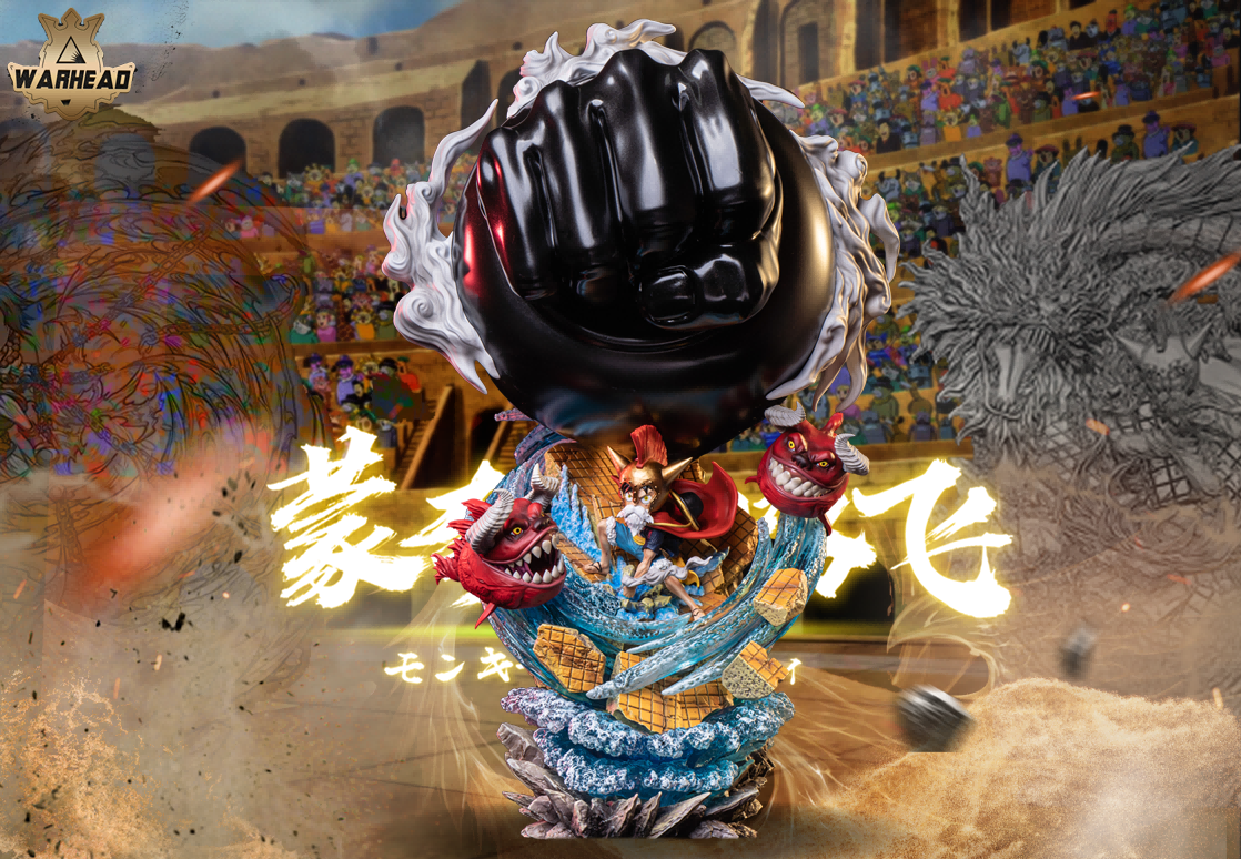 One Piece Warhead Studio Gear Third Elephant Gun Luffy resin statue - detail
