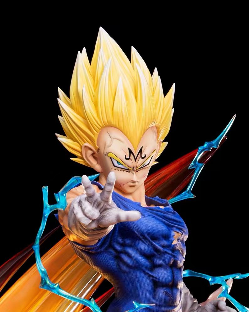 Figure Class x Oracle Majin Vegeta 1/4 resin statue detail