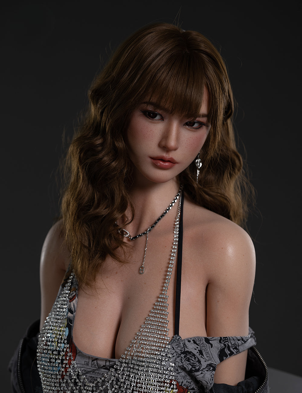 Yuki silicone doll portrait