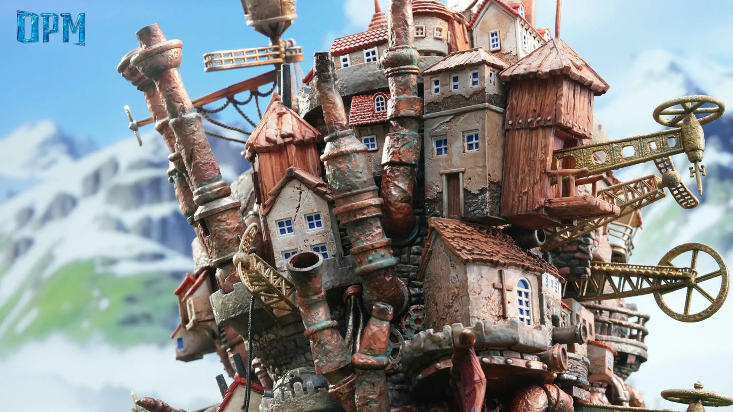 Studio Ghibli - OPM Studio Hayao Miyazaki Desktop 009 Moving Castle