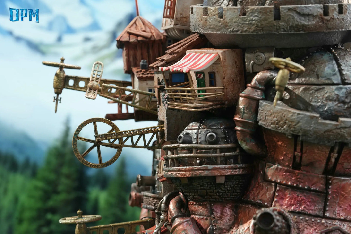 Studio Ghibli - OPM Studio Hayao Miyazaki Desktop 009 Moving Castle