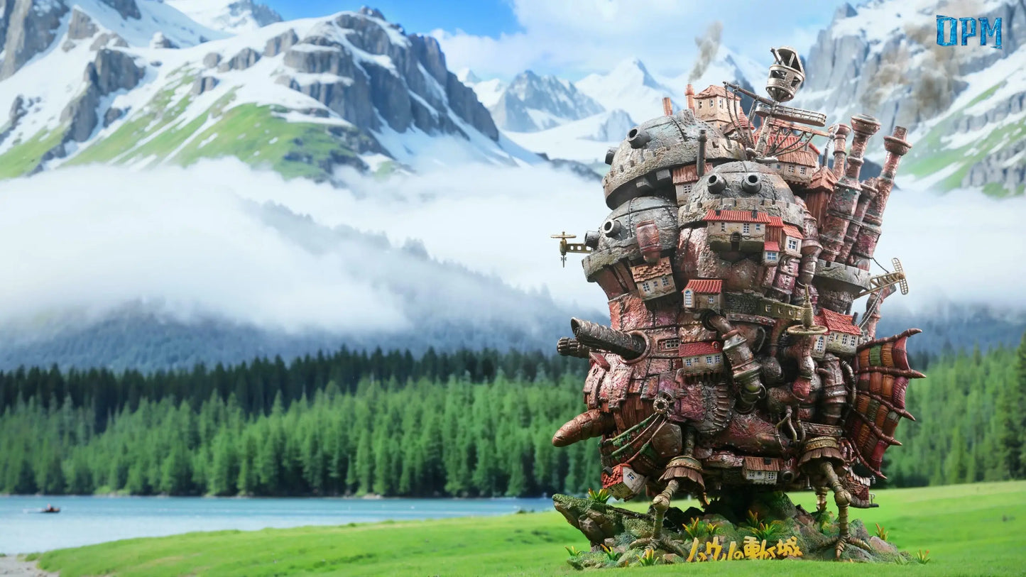 Studio Ghibli - OPM Studio Hayao Miyazaki Desktop 009 Moving Castle
