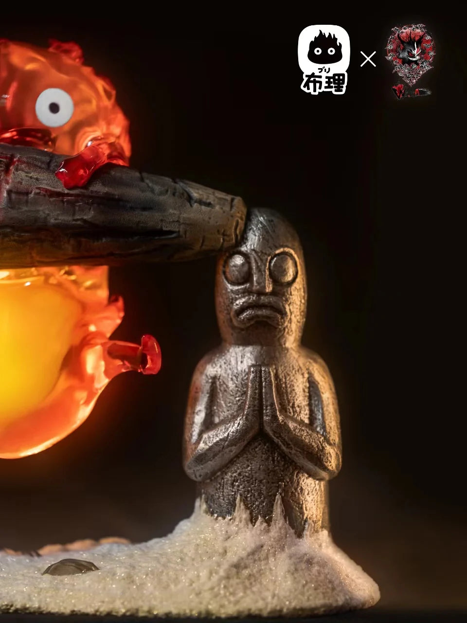 Studio Ghibli - Howls Moving Castle Buri x Weare A Design Studio Calcifer Resin Statue