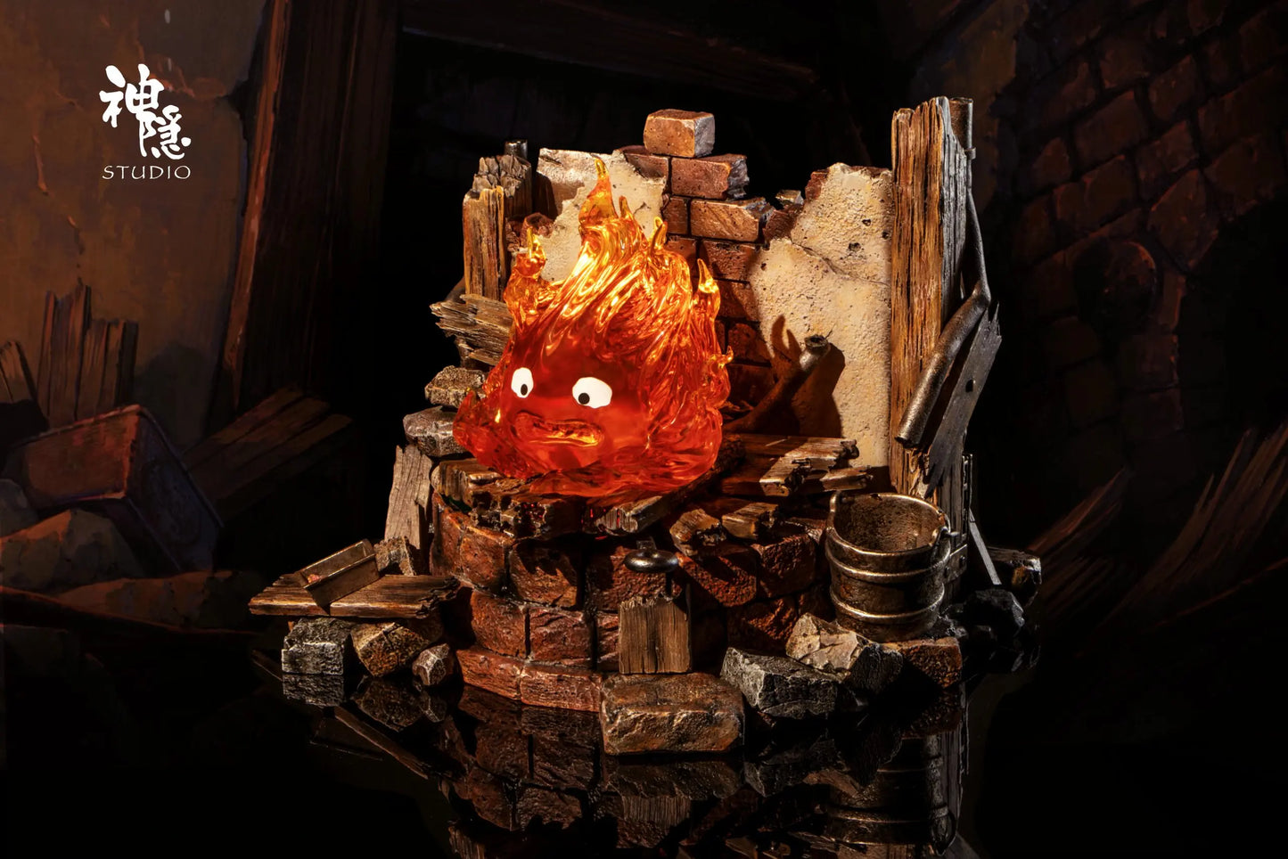 Studio Ghibli - Shen Yin Studio The Rebirth of Calcifer