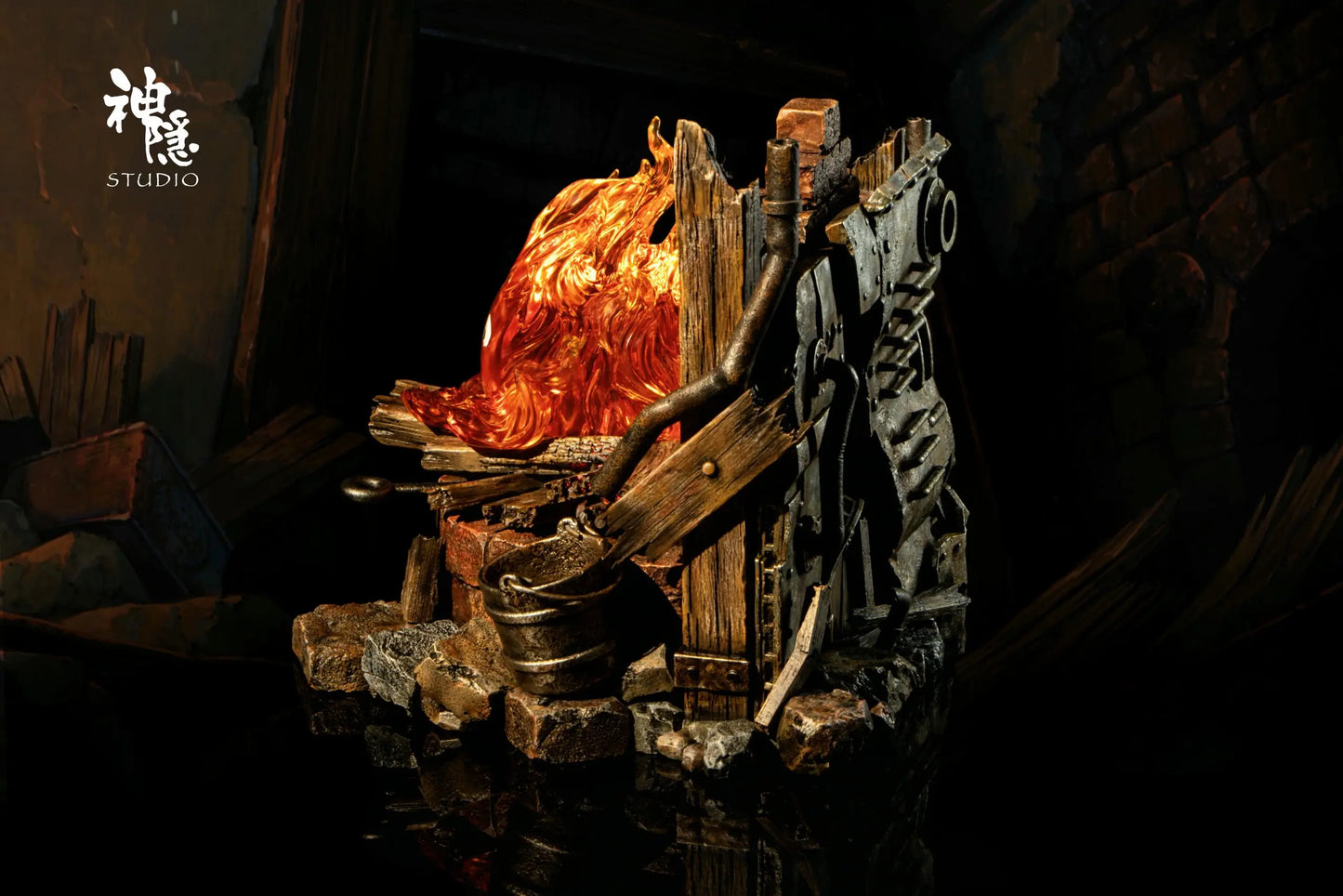 Studio Ghibli - Shen Yin Studio The Rebirth of Calcifer