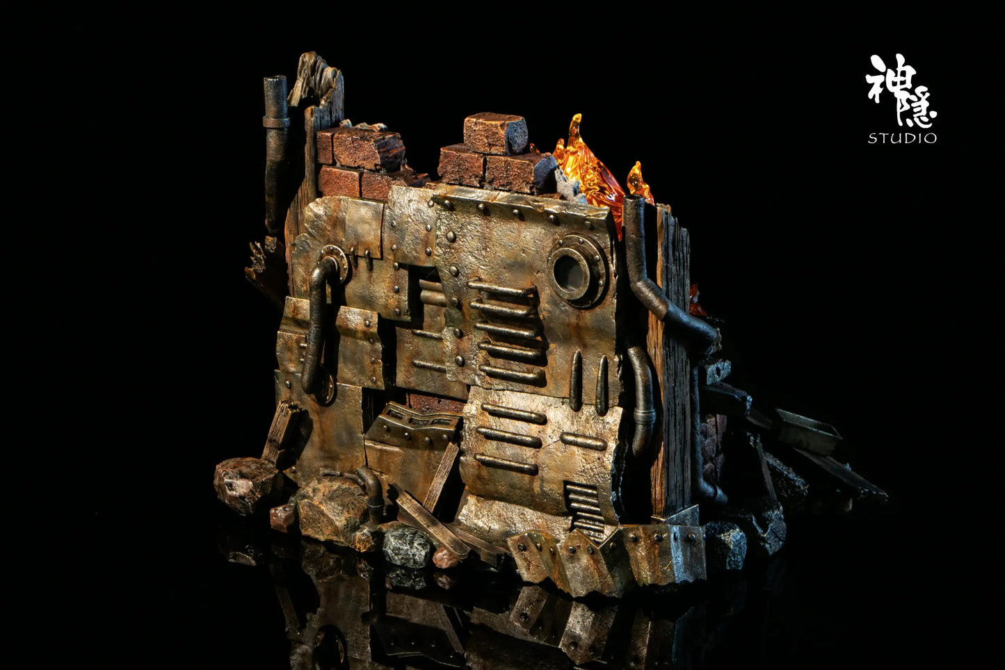Studio Ghibli - Shen Yin Studio The Rebirth of Calcifer
