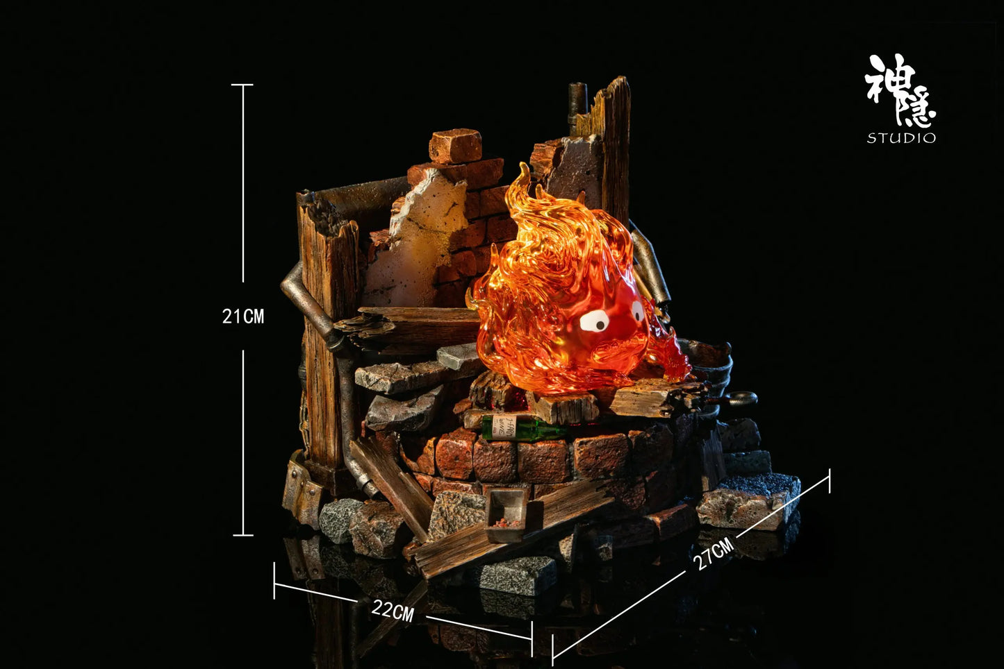 Studio Ghibli - Shen Yin Studio The Rebirth of Calcifer
