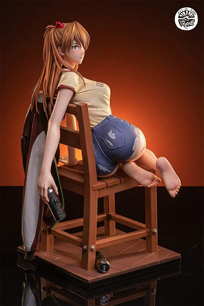 Evangelion Tipsy Asuka Resin Statue - Art of EDEN Studio