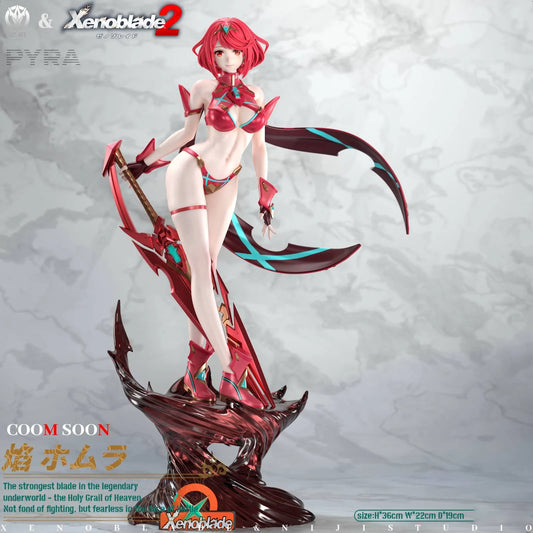 Xenoblade Chronicles 2 NiJi Studio Pyra resin statue - main view