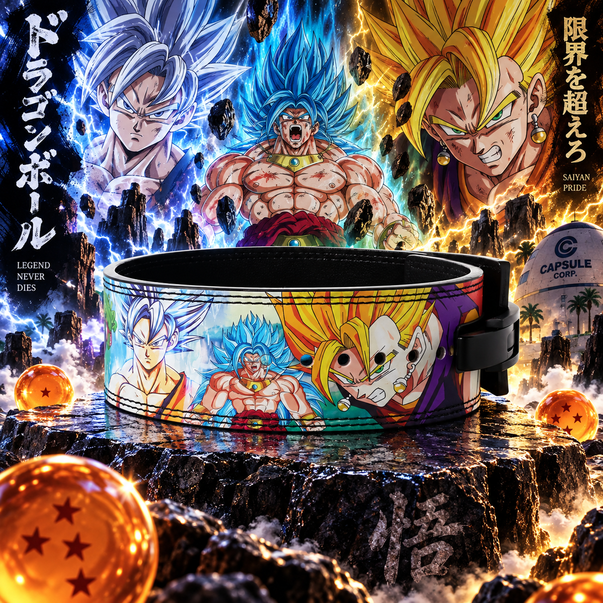 Dragon Ball Goku vs Jiren Training Belt
