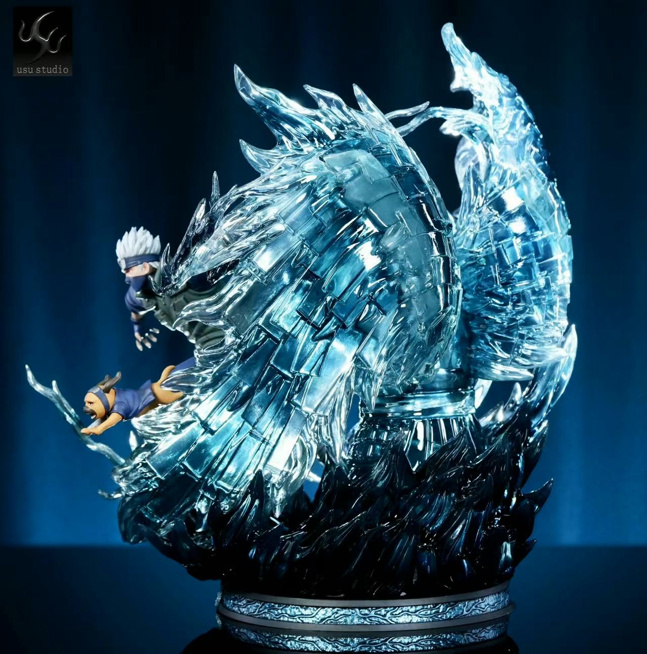 USU Studio Kakashi Hatake limited edition Naruto resin statue full view