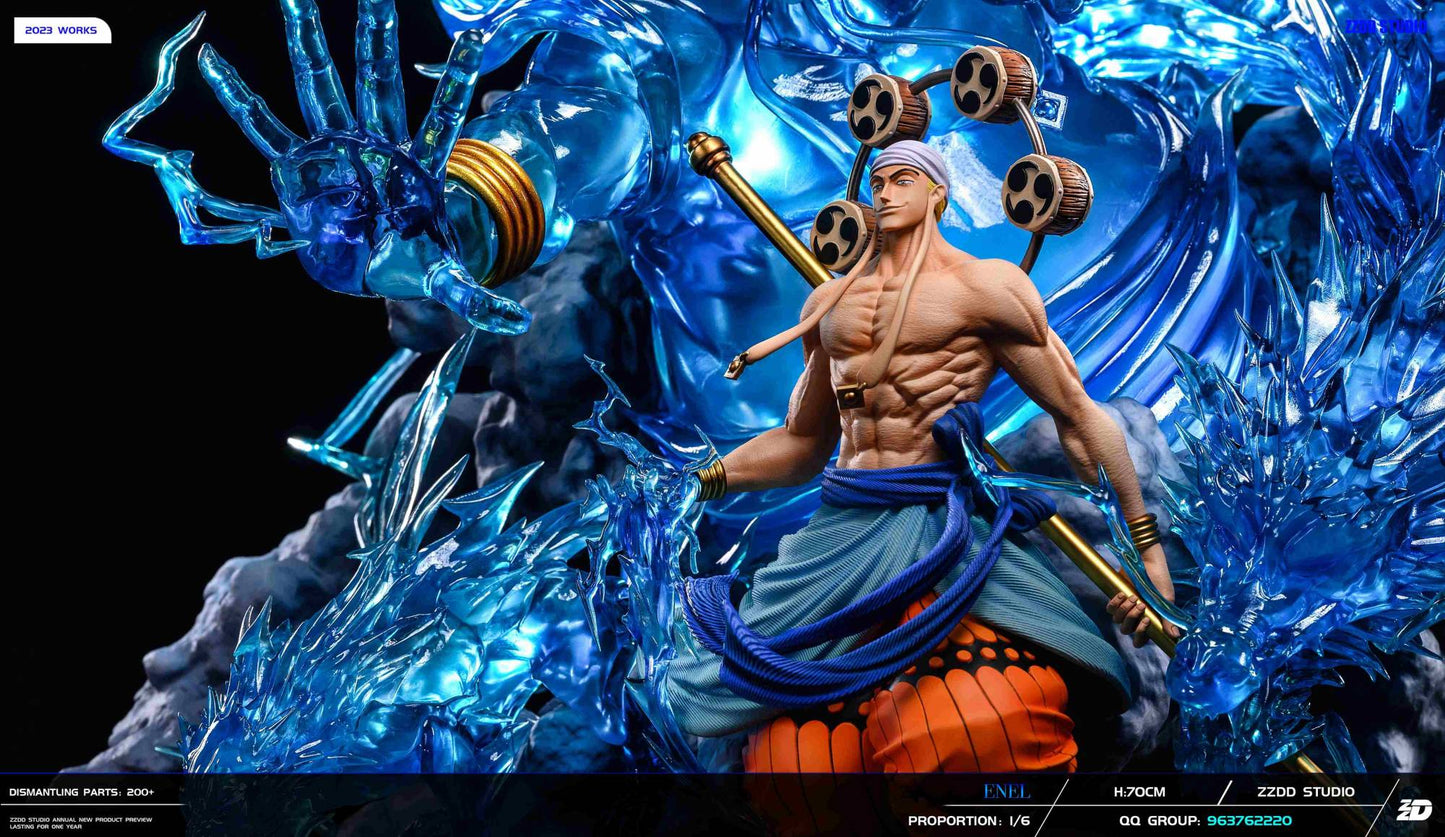 One Piece - ENEL THE GOD OF THUNDER BY ZZDD Studio