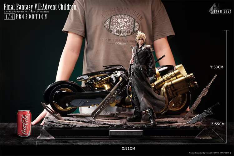 Final Fantasy VII -Cloud Strife Final Fantasy Resin Statue Dream Boat Studio (DELUXE)