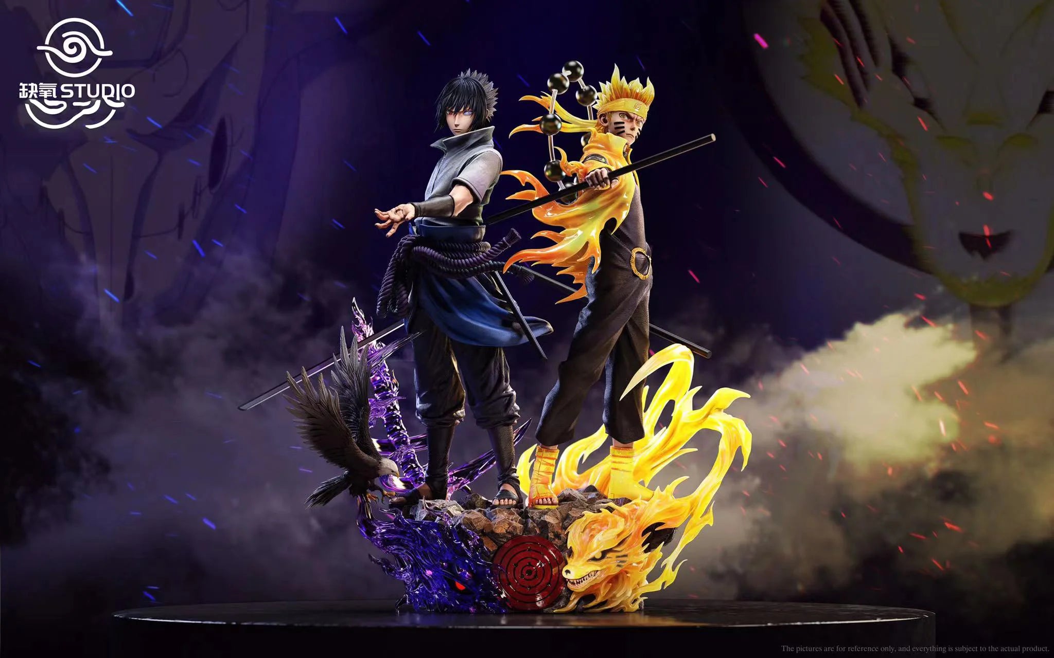 Naruto - QueYang Studio Uzumaki Naruto and <b>Sasuke</b>.