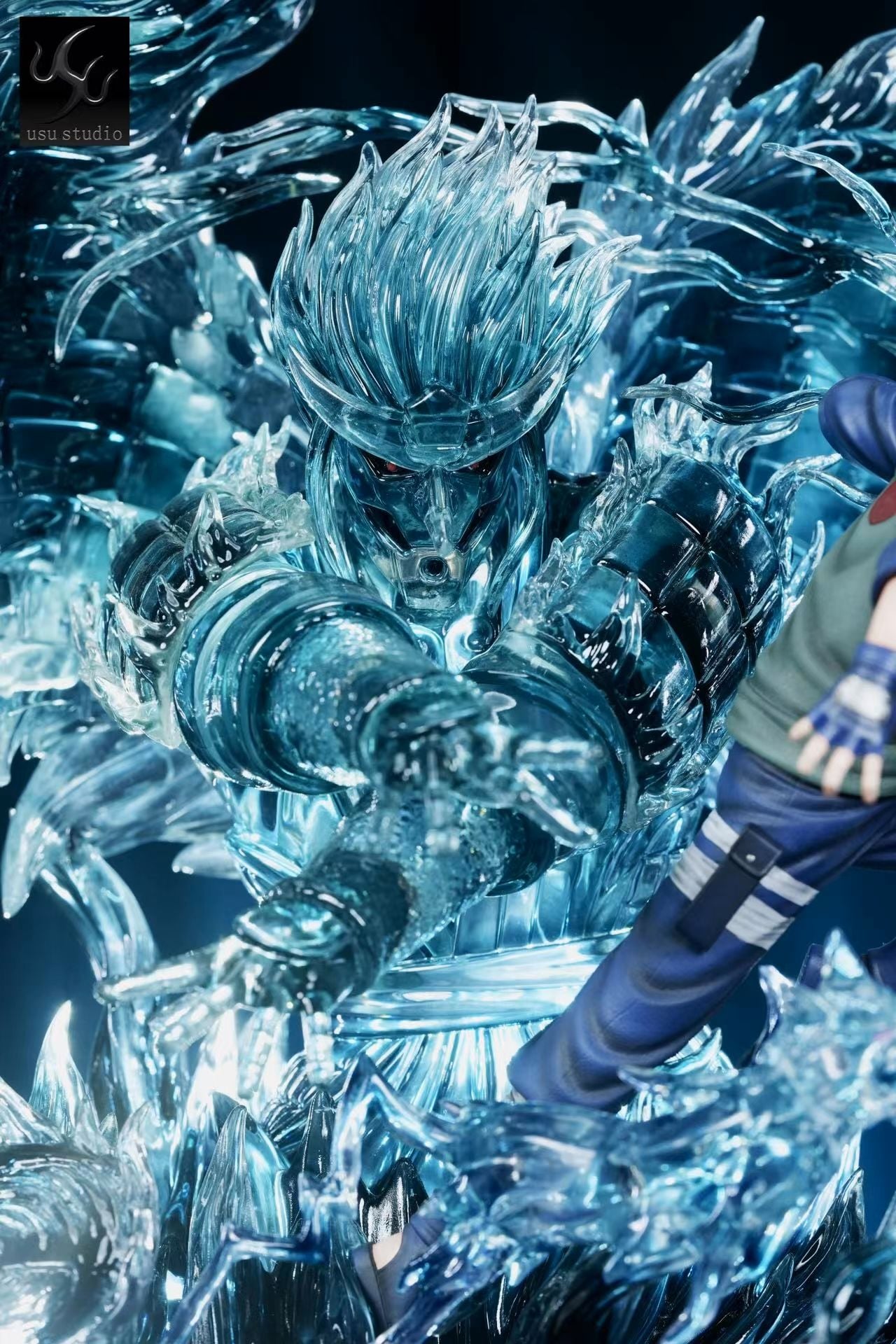 Kakashi Hatake statue Susanoo chakra base detail