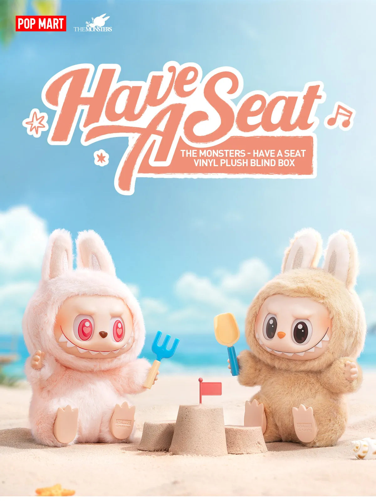 Pop Mart Labubu "Have a seat"- Mystery Box (6pcs)