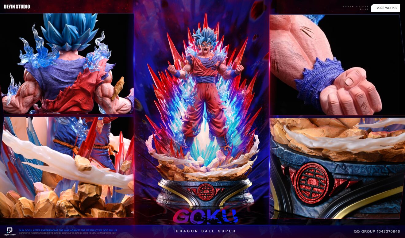 Dragon Ball - DeYin Studio Super Blue Saiyan Son Goku