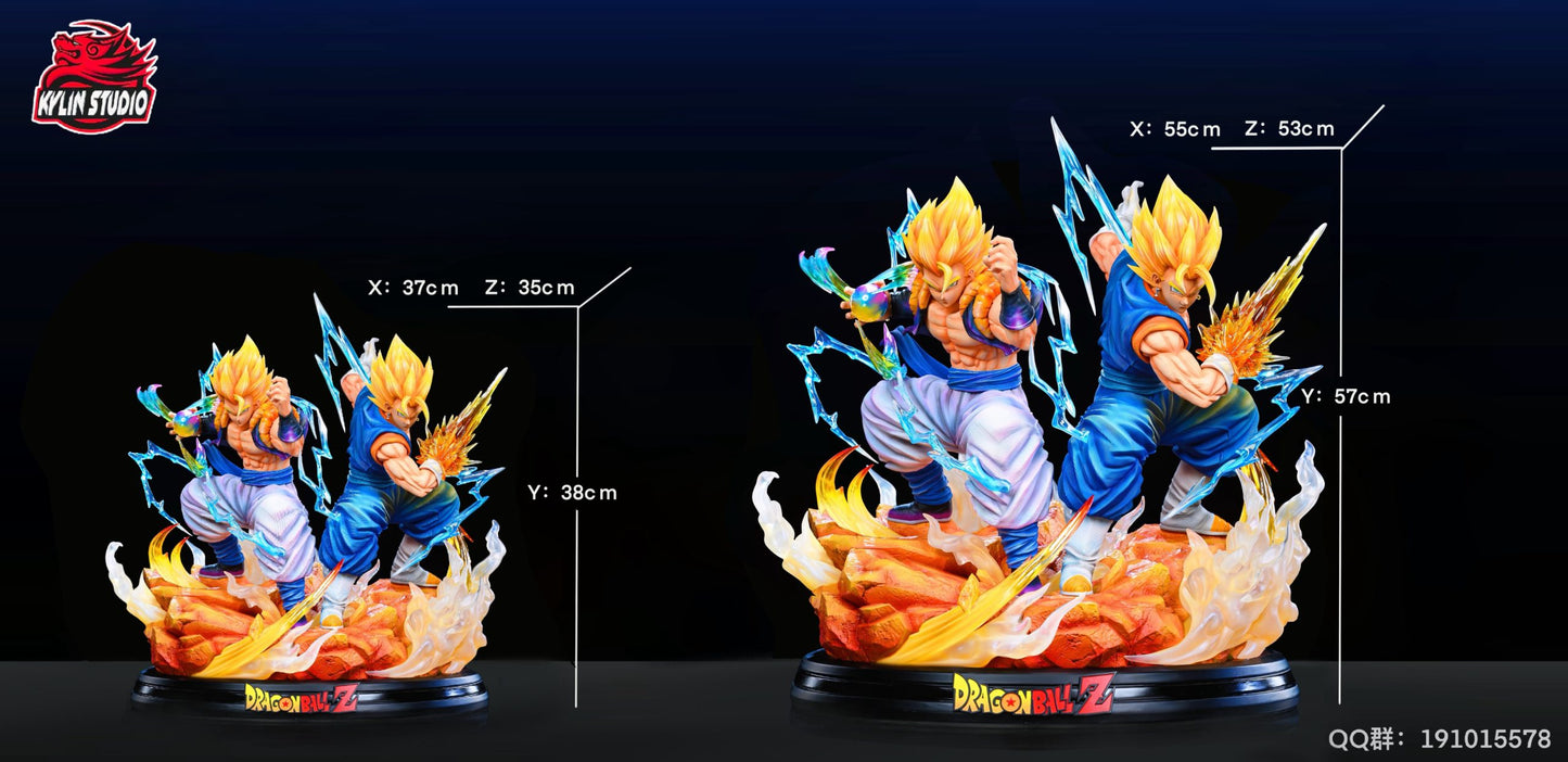 Dragon Ball - Kylin Studio Vegetto & Gogeta Resin Statue