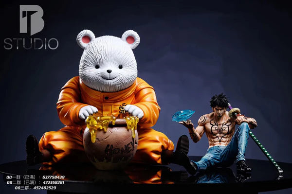 One Piece - Trafalgar D. Law and Bepo by BT Studio