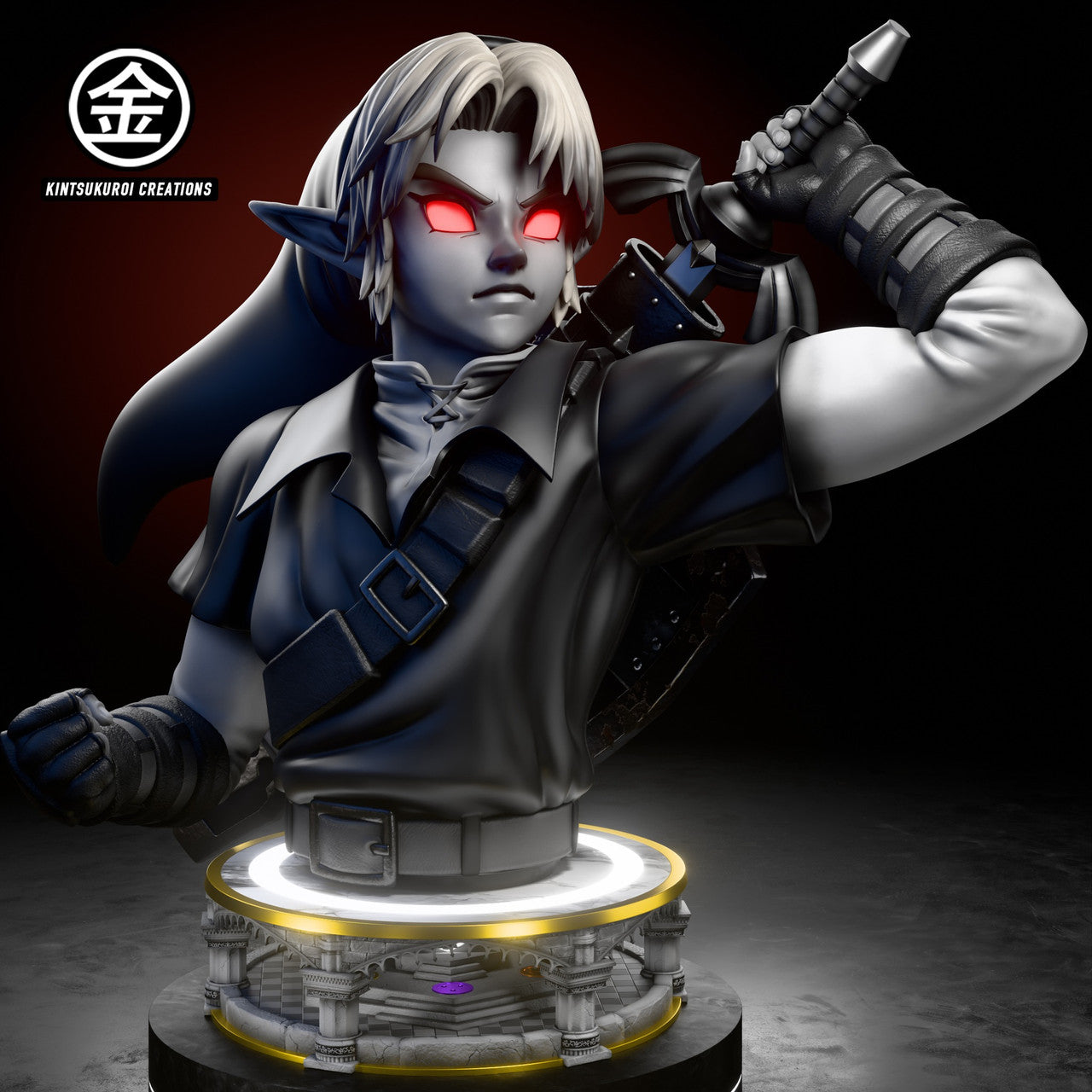The Legend of Zelda - Kintsukuroi Creations 1:1 Link Bust