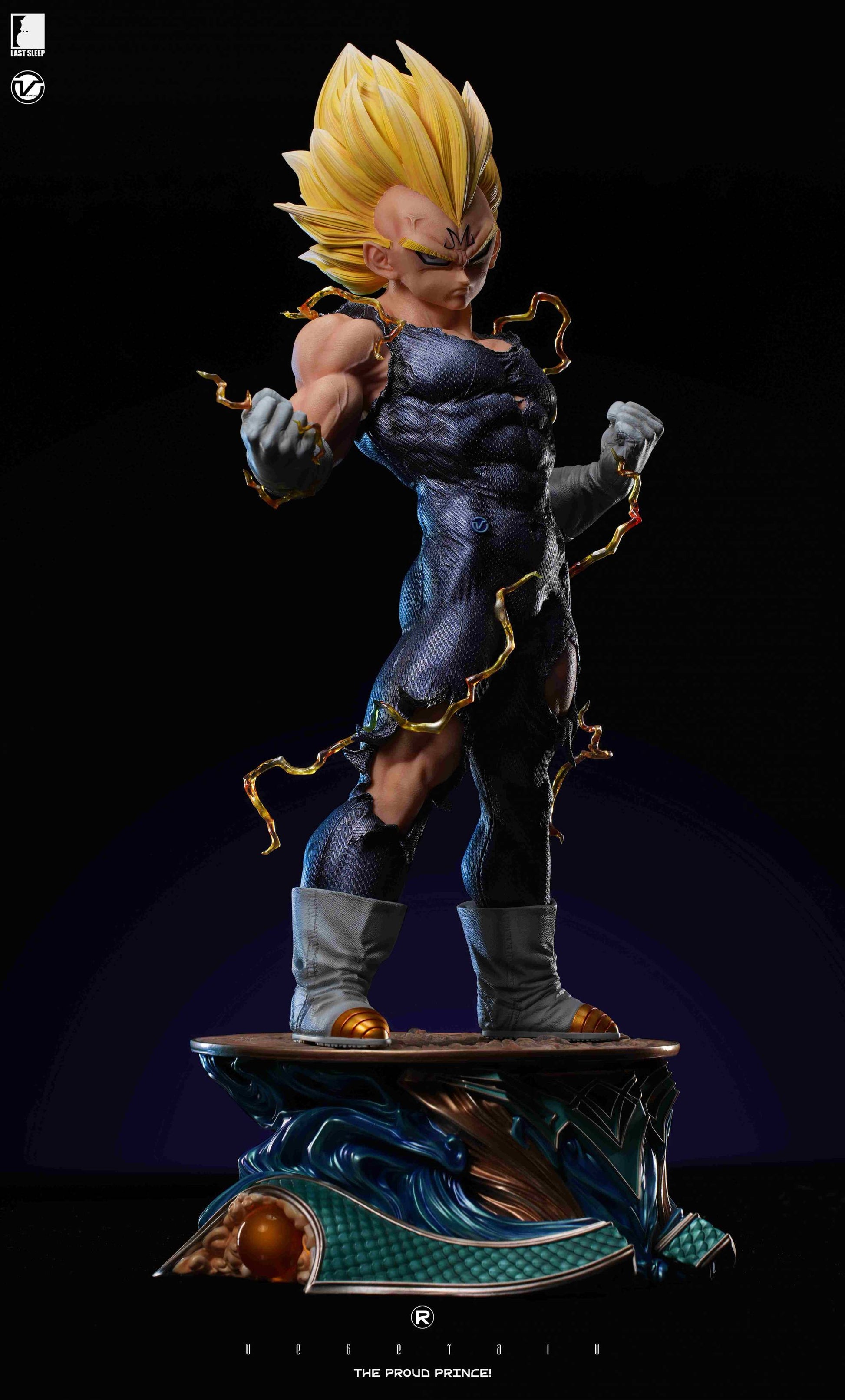 Last Sleep Studio Majin Vegeta resin statue