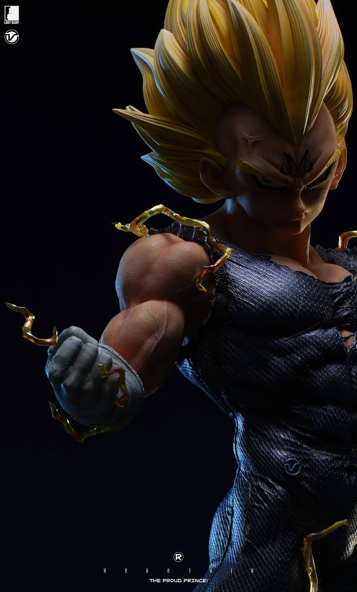 Last Sleep Studio Majin Vegeta resin statue