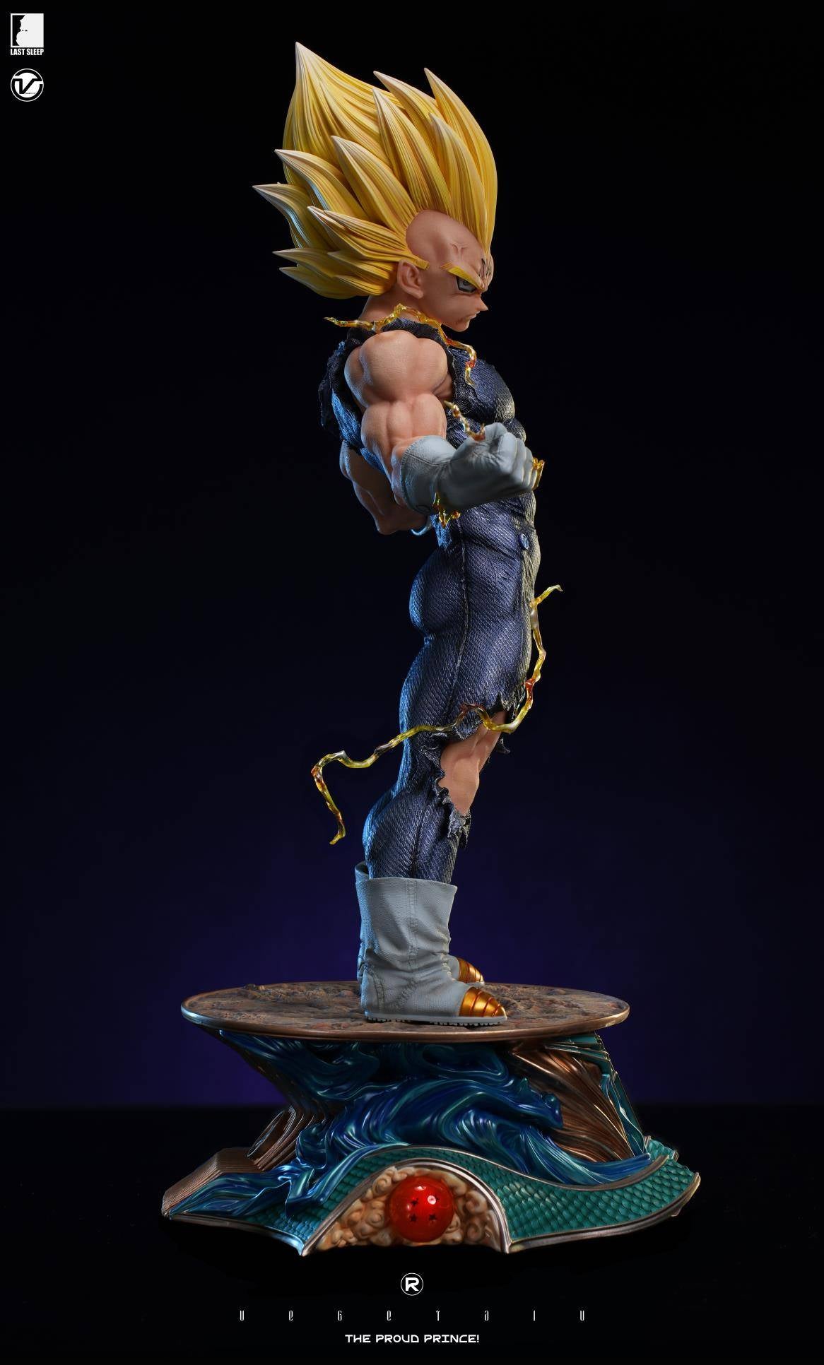 Last Sleep Studio Majin Vegeta resin statue