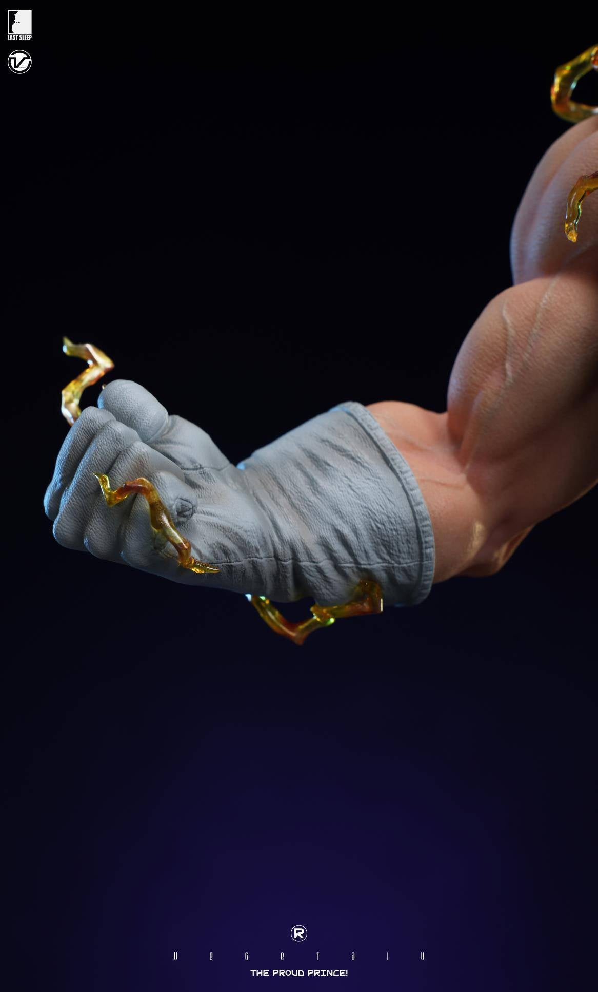 Last Sleep Studio Majin Vegeta resin statue