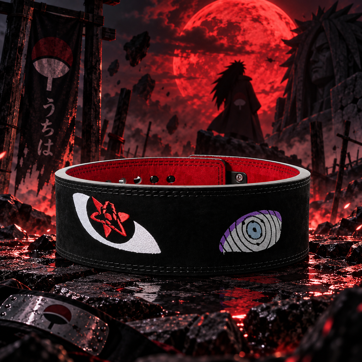 Sasuke Embroidered Training Belt
