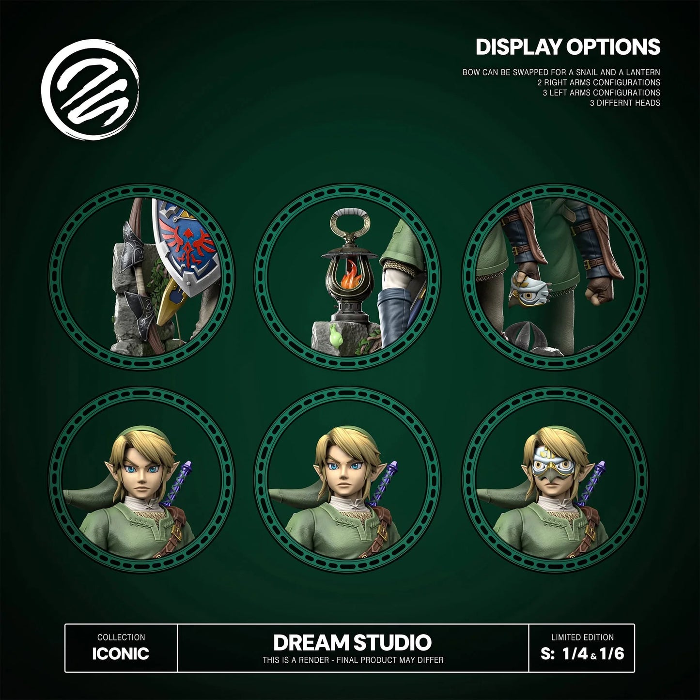 The Legend of Zelda - Dream Studio Link Hero Of Twilight