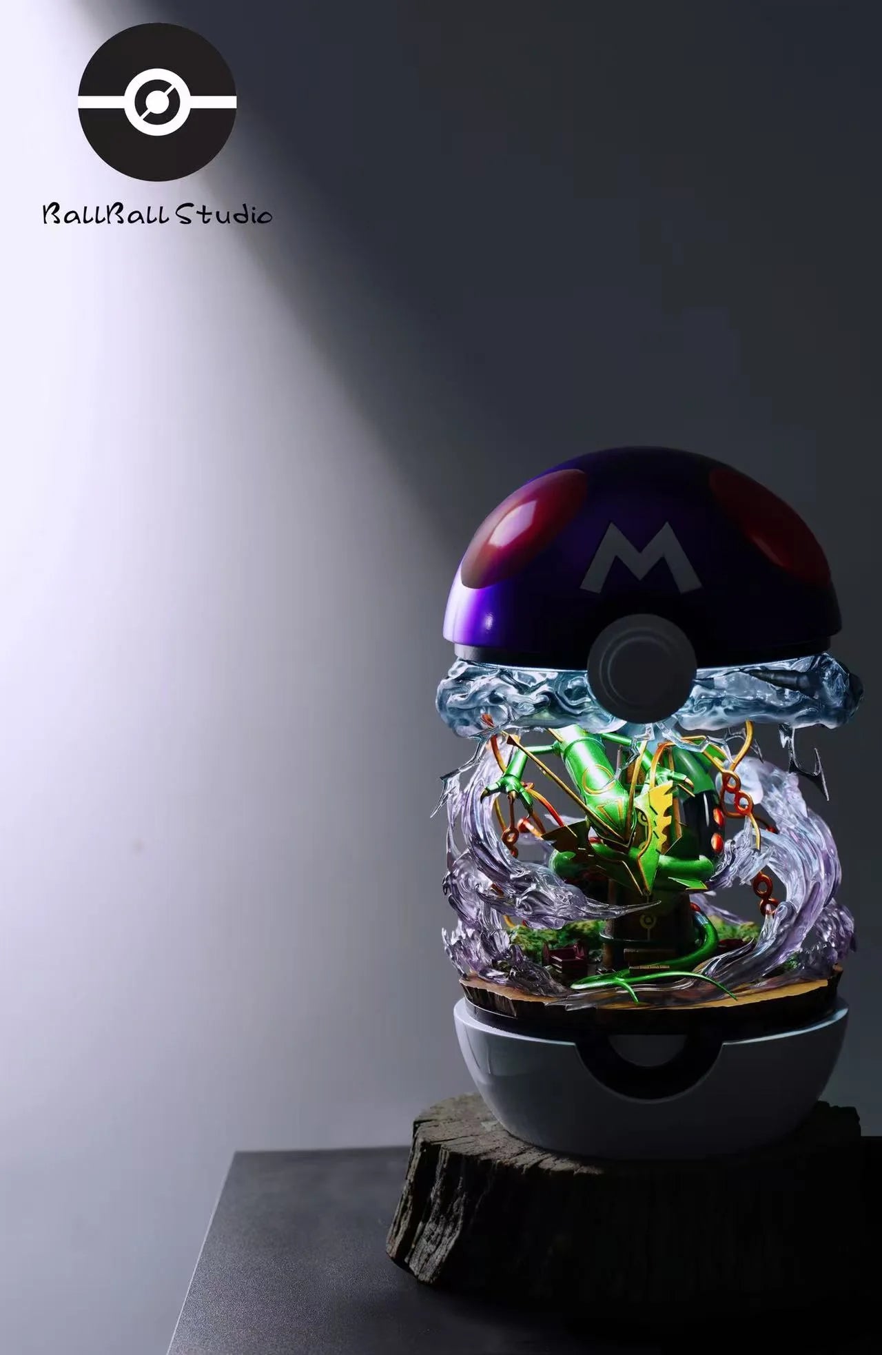 Pokemon - BallBall Studio Rayquaza Resin Statue