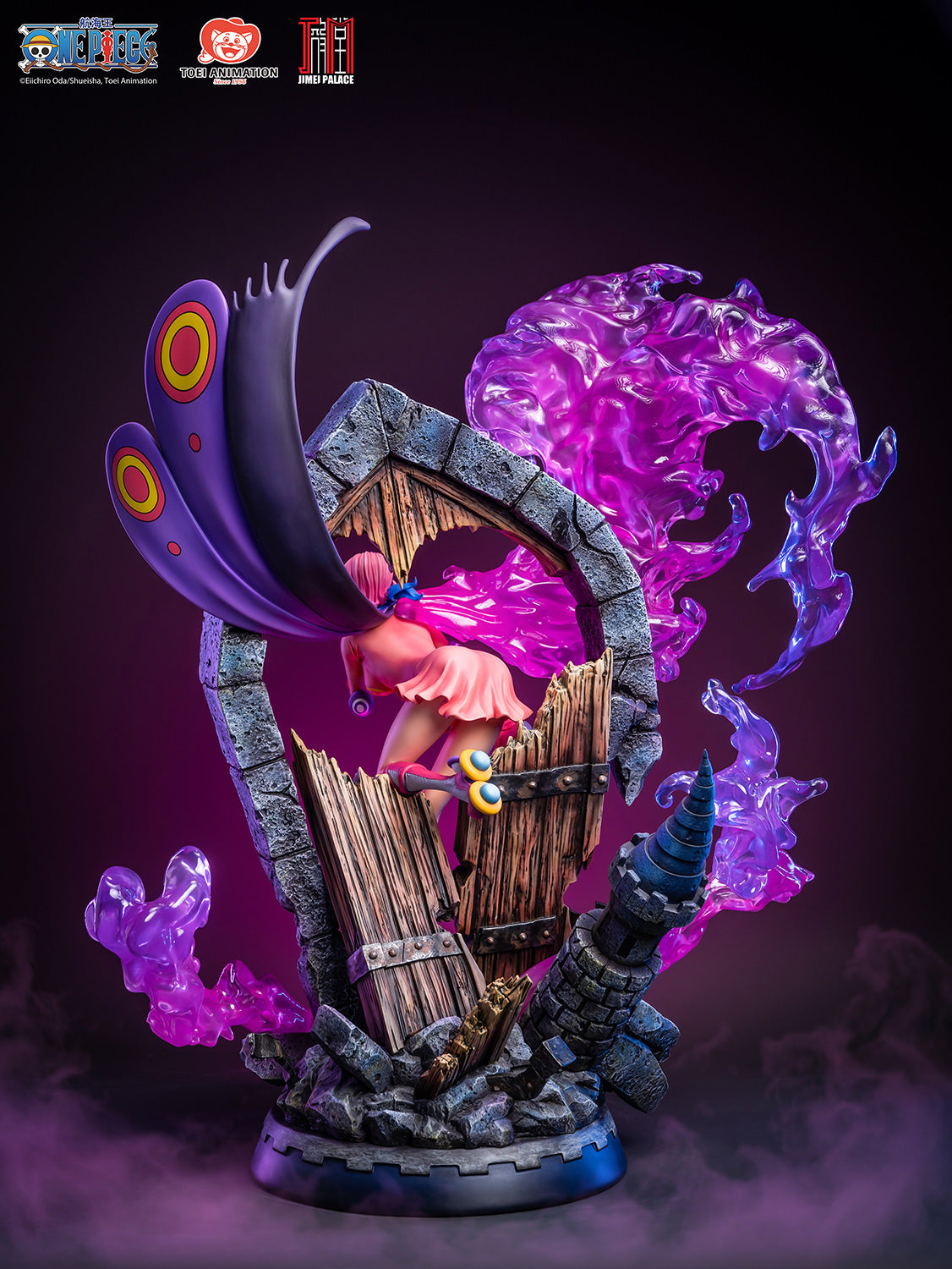 Jimei Palace Vinsmoke Reiju resin statue, full view with logos