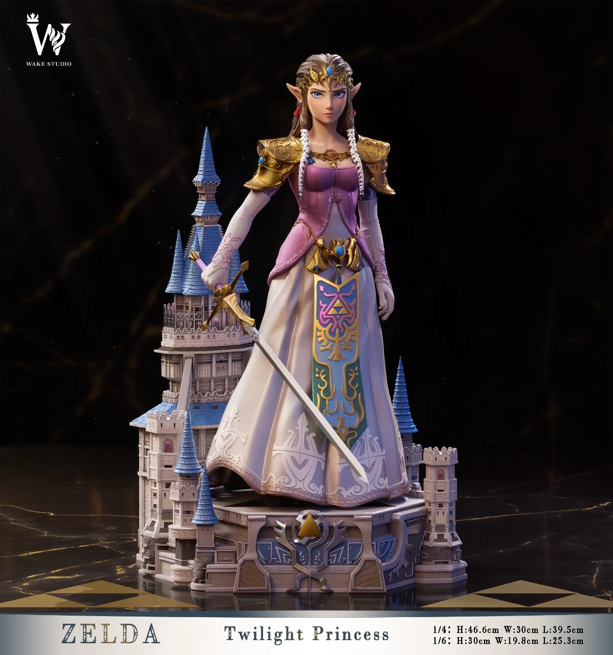 The Legend of Zelda - Wake Studio Twilight Princess Zelda Resin Statue