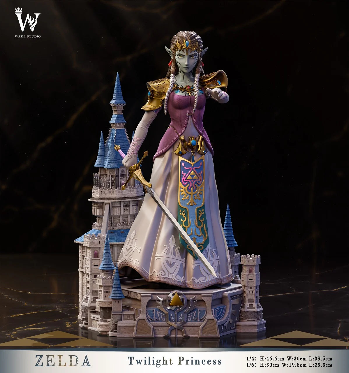 The Legend of Zelda - Wake Studio Twilight Princess Zelda Resin Statue