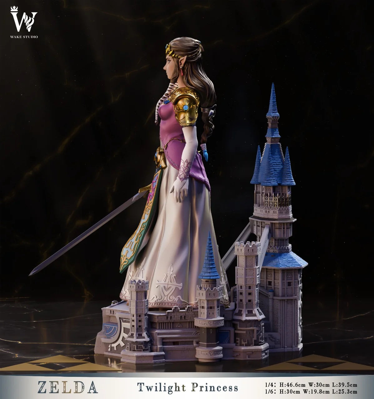 The Legend of Zelda - Wake Studio Twilight Princess Zelda Resin Statue