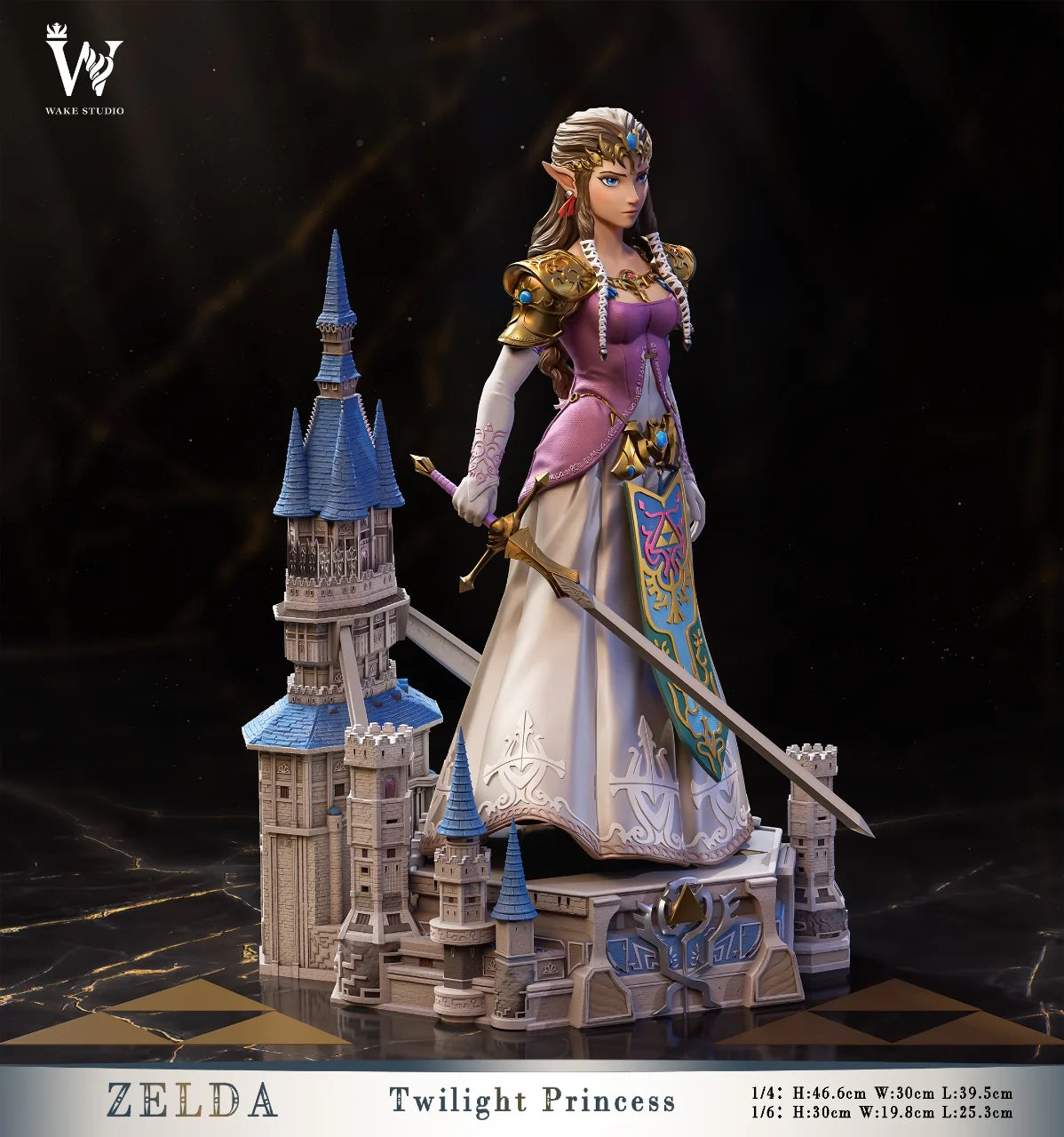 The Legend of Zelda - Wake Studio Twilight Princess Zelda Resin Statue