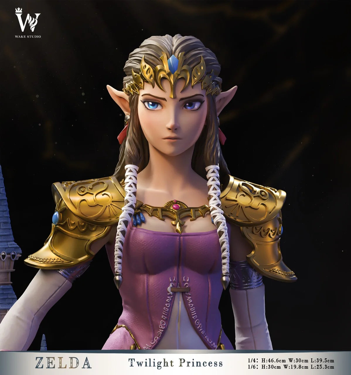 The Legend of Zelda - Wake Studio Twilight Princess Zelda Resin Statue