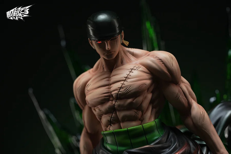One Piece - Ji Ke Studio Swordsman Series #1 Green Hair Roronoa Zoro