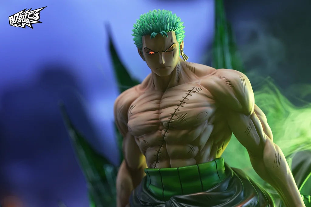 One Piece - Ji Ke Studio Swordsman Series #1 Green Hair Roronoa Zoro