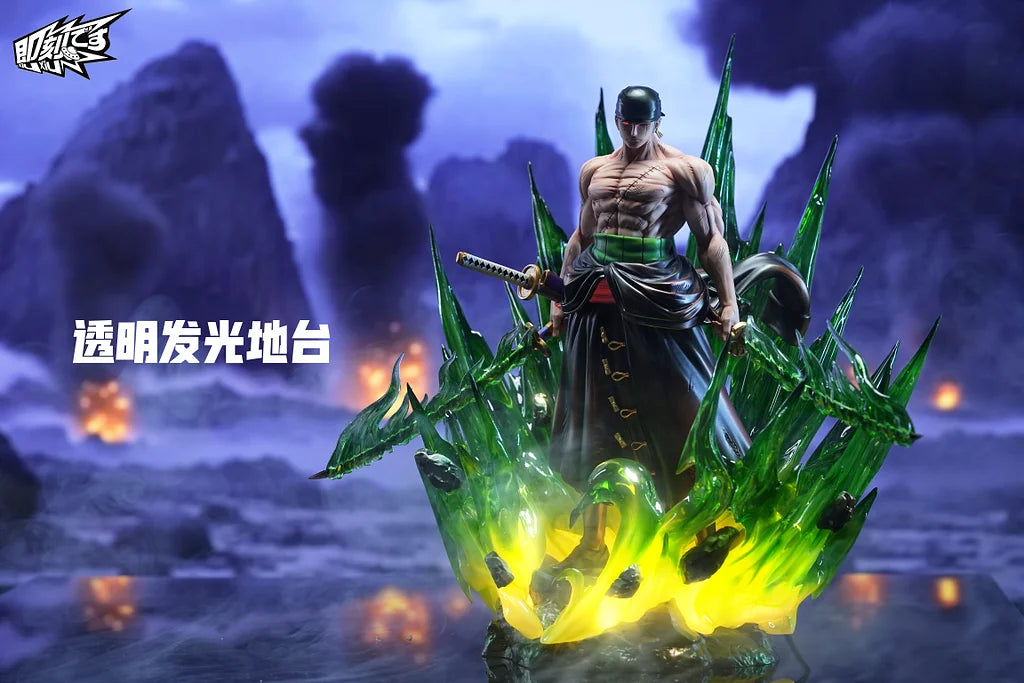 One Piece - Ji Ke Studio Swordsman Series #1 Green Hair Roronoa Zoro